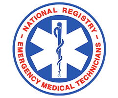 National Registry Emergency Medical Technicians Logo National Registry Emergency Medical Technicians Logo